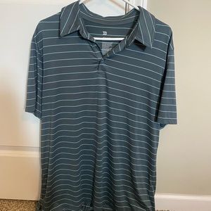 Large all in motion golf polo